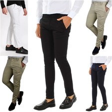 Pantaloni uomo chino slim fit
