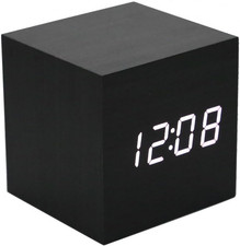 Sveglia legno orologio - in,