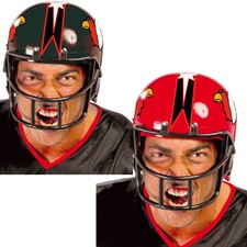 CASCO FOOTBALL AMERICANO ROSSO