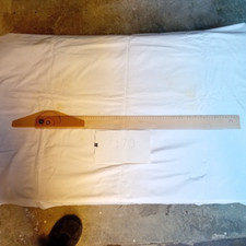 TECNOSTYL 170/T riga a T 70 cm con goniometro 180° - anni '60