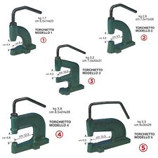 Torchietto per applicare Bottoni a pressione Occhielli Fori torchio rivettatrice