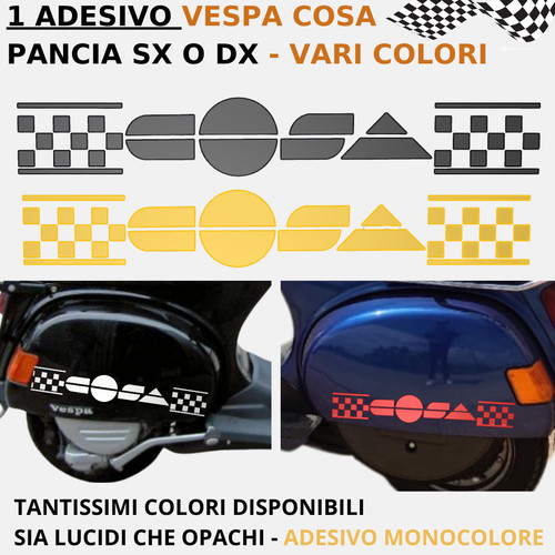Adesivo vespa cosa - 1,
