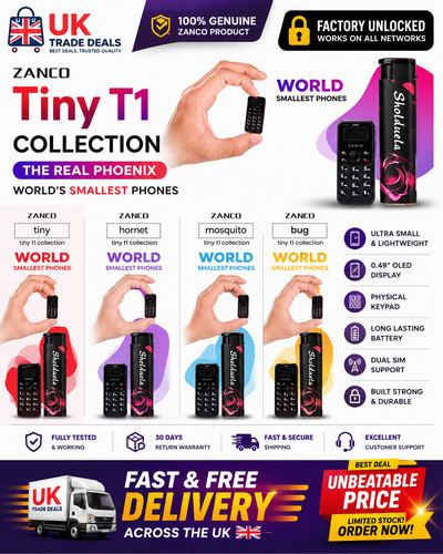 Zanco tinyt1 pop smallphone - zanco,