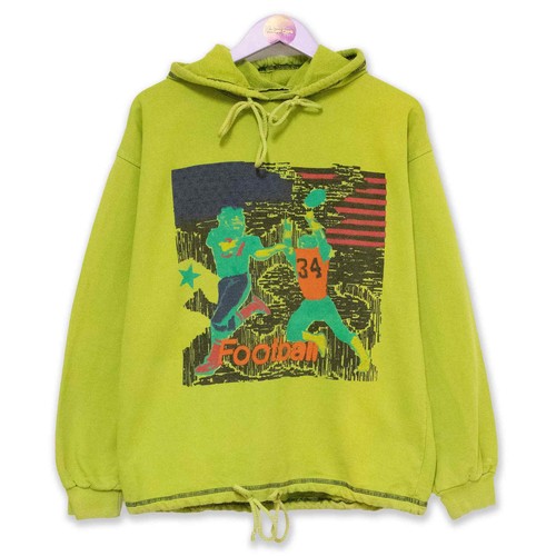 Felpa vintage verde - verde, con