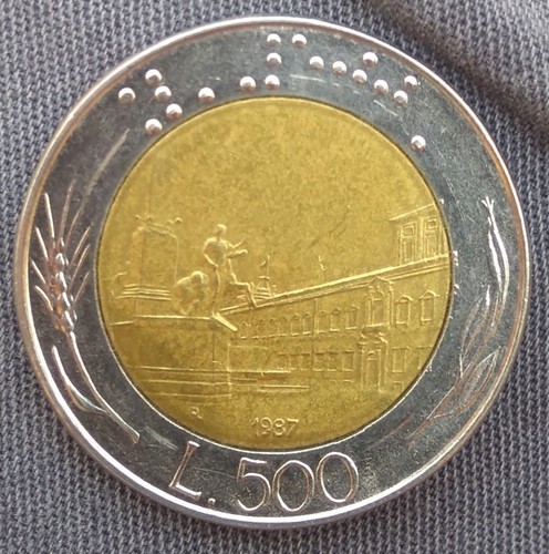 Vendo 500 lire - del, 1987