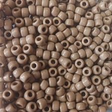Perline Pony Tan 9x6mm 500pz