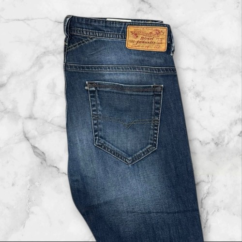 Jeans uomo denim blu diesel - uomo,