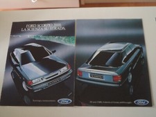 advertising Pubblicità 1985 FORD SCORPIO 2000