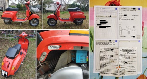 Vespa elestart dell 83 - vespa, s