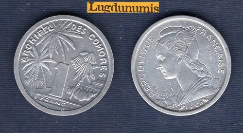 Comores franc 1964 essai - 1,
