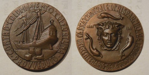 Medaglia centenario cassa - centenario,