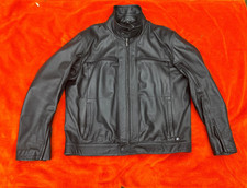 GIACCA PELLE ORIGINALE BMW MOTO VINTAGE CLASSICA XL