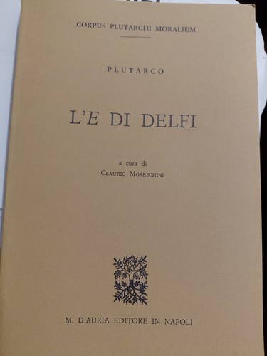 Plutarco delfi a - di,