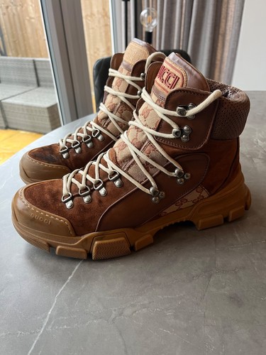Stivali trekking gucci gg - gucci,