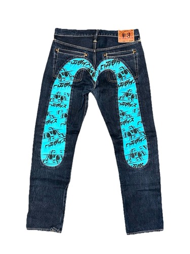 Jeans evisu daikoku gabbiano - jeans,