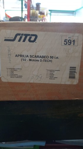 Marmitta aprilia scarabeo - marmitta,