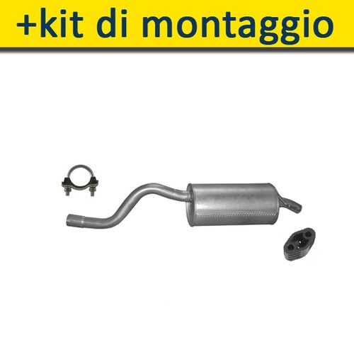 Silenziatore marmitta - silenziatore,