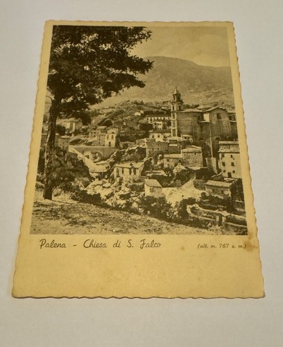 Cartolina francobollo palena - ,