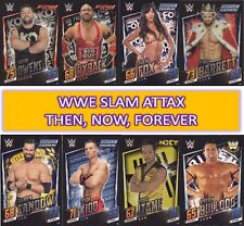 Topps WWE Slam Attax THEN NOW FOREVER Raw, Smackdown, NXT, Legends cards