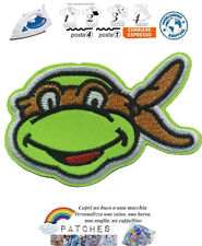 patch Michelangelo Teenage Mutant Ninja Turtles toppa testa tartarughe Shredder
