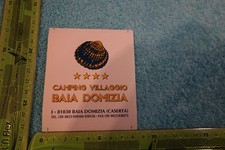 Vecchio Adesivo Campeggio