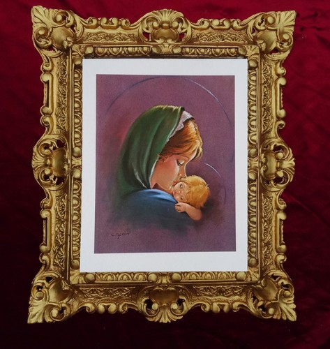 Immagine sacra con telaio - immagine,