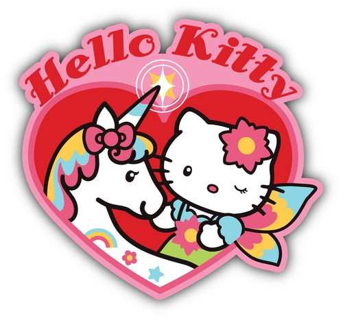 Adesivo hello kitty - hello,