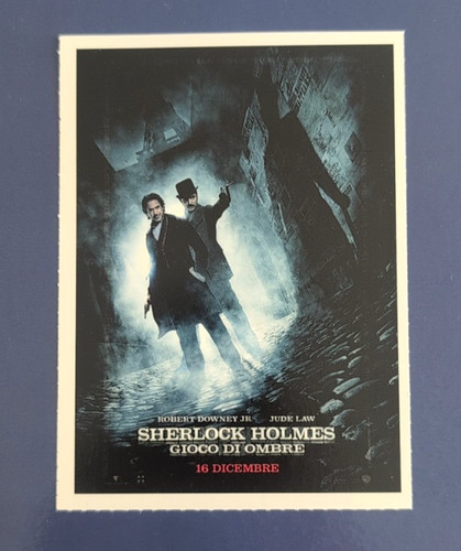 Cartolina ciak sherlock holmes - cartolina,
