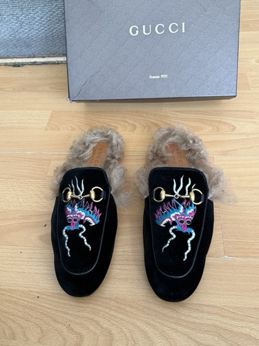 Gucci princetown nero - gucci,