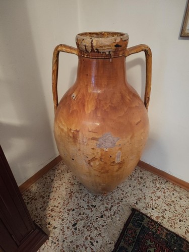 Antico orcio anfora smaltata - antico, orcio-
