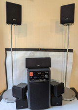 Sistema Home Theater GBC DA-9100 DolbyProLogic (Subwoofer Amplificato Stand JVC)