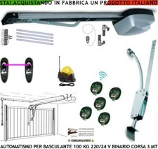 PORTA BASCULANTE CONTRAPPESI