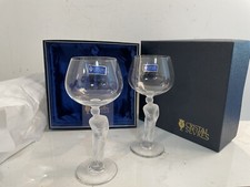 (2) Pcs Cristal de Sevres Wine