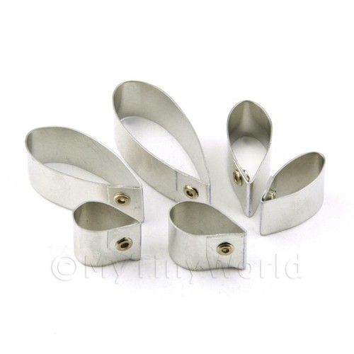 Set metallo plumeria - di,