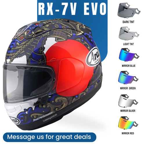 Casco moto integrale arai - casco,