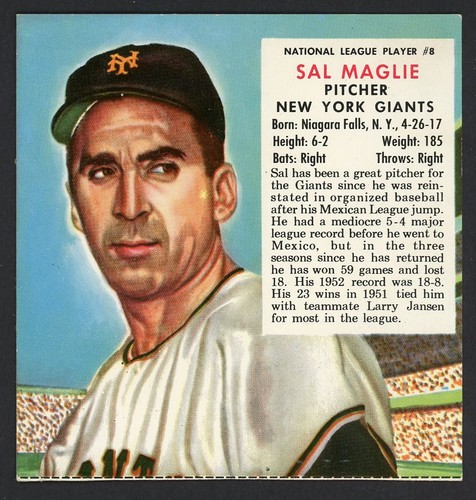 1953 red man - tabacco, sal