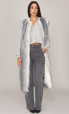 GILET LUNGO IN PELLICCIA