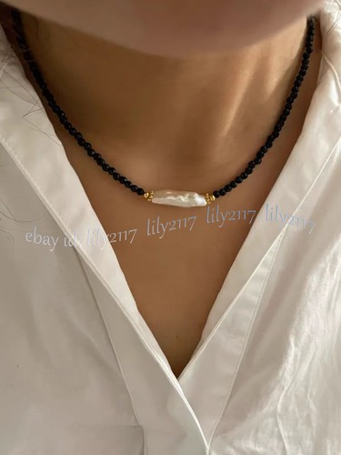 Collana perle bastone - di,