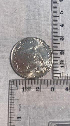 Moneta 500 lire 1861-1961