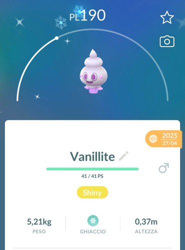 Shiny vanillite lucido - shiny,