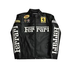 Giacca nera da uomo Ferrari