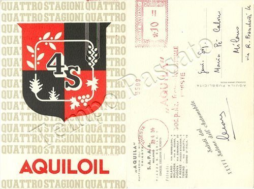 Pubblicità olio aquiloil - olio,