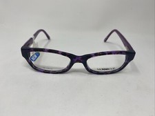 VICTORIOUS EYEWEAR V419 TORTOISE PURPLE 50-17-135 FLEX HINGE EYEGLASSES YK73