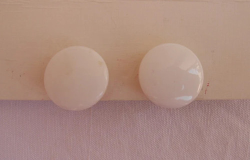 Orecchini trifari bottone - orecchini,