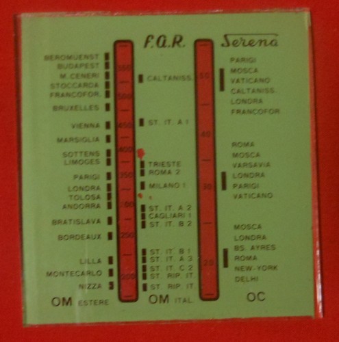 Scala parlante per radio
