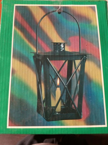 Metal lantern with - lantern,