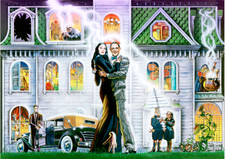 FLIPPER BALLY Addams Family