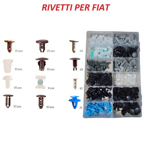 Set clip fissaggio per - set,