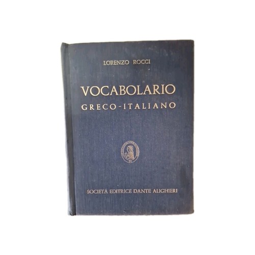 Vocabolario greco italiano - vocabolario,