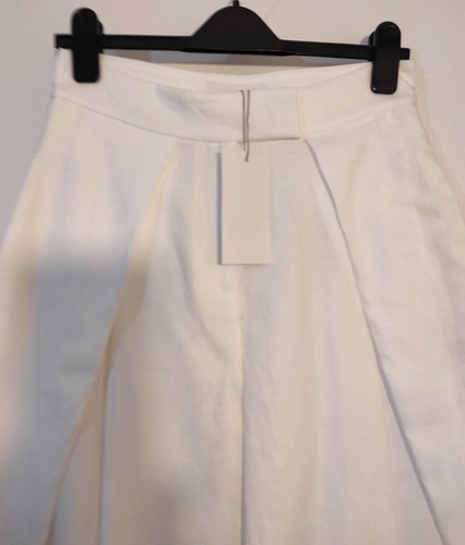 Pantalone lino zara bianco - lino,